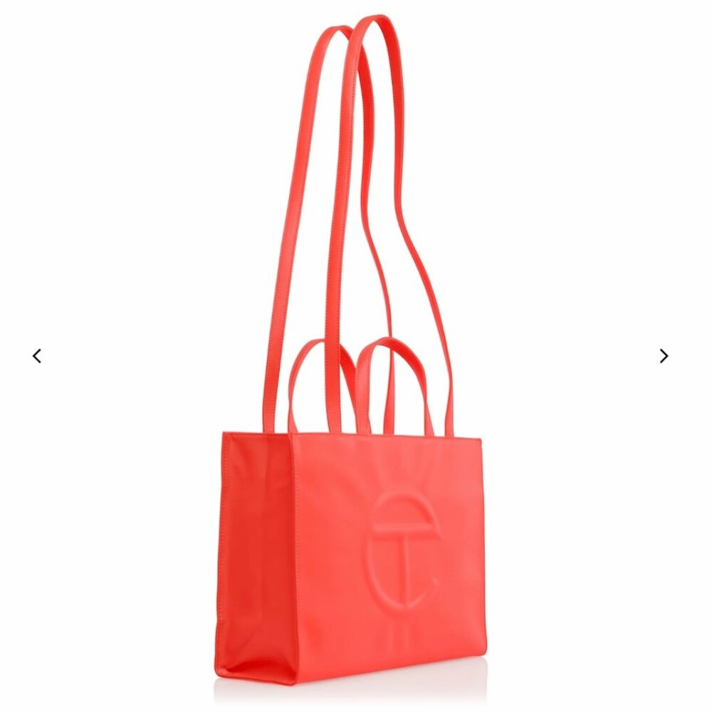TELFAR MEDIUM SHOPPING BAG | HAZARD